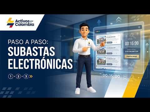 Así participas en nuestras subastas electrónicas